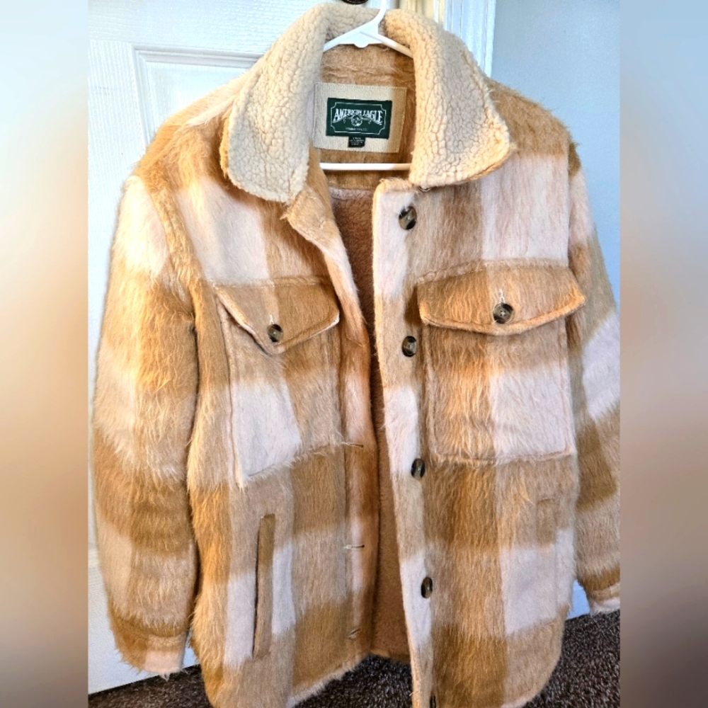 American Eagle faux fur Jacket